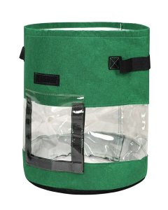 Reusable 37Lt Potatoe Grow Bags With Window &amp; Handles