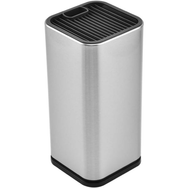 Universal Knife Block Holder, Stainless Steel Knife Stand Without Knives