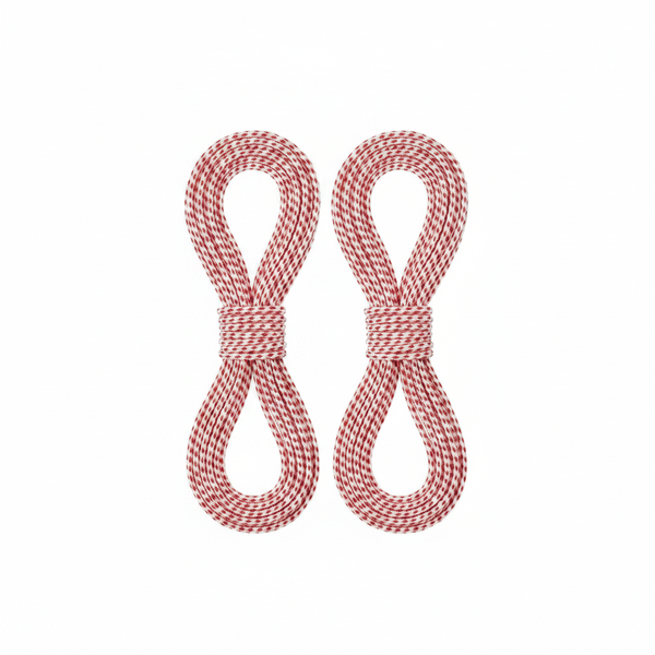 Durable 10mm x 15m Ski Rope for Water Sports - 50/50 Construction - 2 Pack
