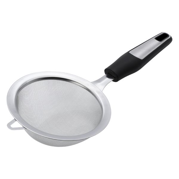 Regent Premium Strainer Stainless Steel with Pp+ss Black Handle Black,295mm