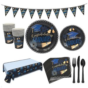 iKids 16 Guests Graduation Party Tableware