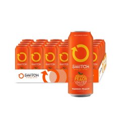 Switch Energy Drink Mango &amp; Peach ( 24 x 500ml )