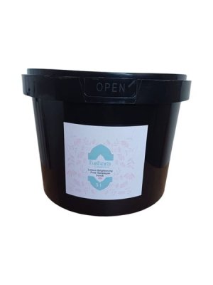 5L Bishara Cosmetics Lemon Brightening Pink Himalayan Salt Scrub