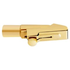 Santa Fe Metal Alto Saxophone Mouthpiece #6 - Gold Plated
