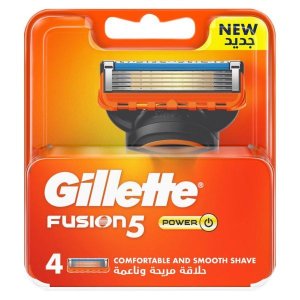 Gillette Fusion 5 Power Razor Blades - 4's