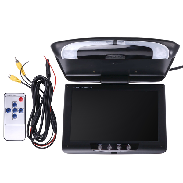 Car Roof Monitor Lcd Flip Screen Top Multimedia Compatible with Universal