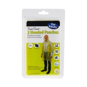 Poncho With Hood - 2 Piece