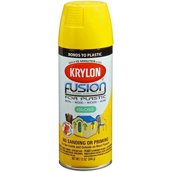 Krylon Fusion Plastic Gloss Sunbeam - 354ml