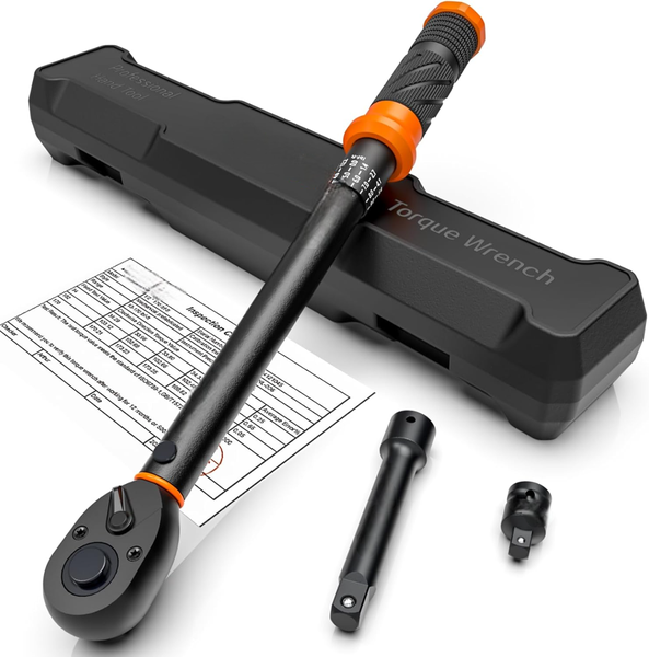 1/4" Drive Click Torque Wrench Set - 20-200 in-lb (2.26-22.6 Nm)