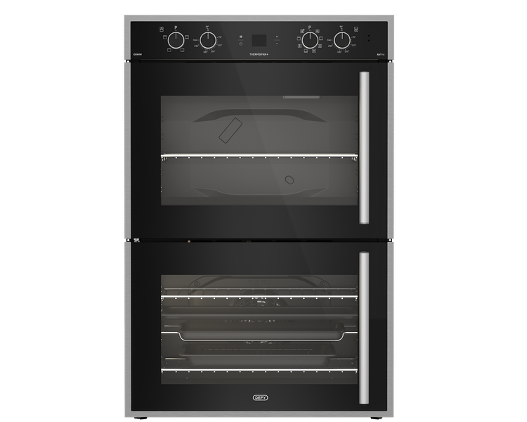 Defy DBO767 Gemini 70cm Double Oven with Thermofan+ &amp; Airfire Technology