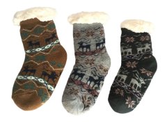 Assorted Kids Winter Socks Set Of 3 Pairs