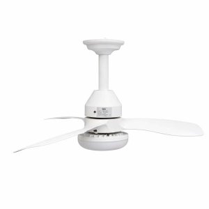 Fine Blue Mini Smart Ceiling Fan with LED Light-MRUL