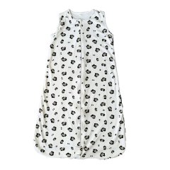 little acorn | 100% Cotton Leopard Print Baby Sleeping Bag - 1 TOG
