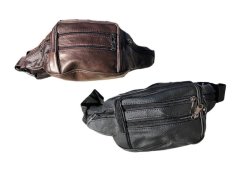 Waist Moon Bag - Combo Pack of - Black and Brown