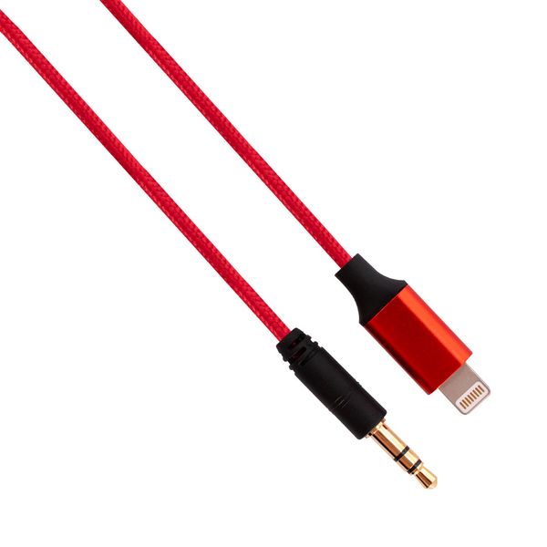 RUBIQUBE Lightning To Minijack Cable (Red)