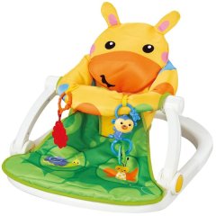 Portable Baby Floor Seat with Sensory Toys - Toys for Babies