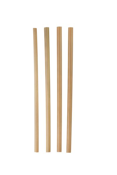 12 Piece Bamboo Straws
