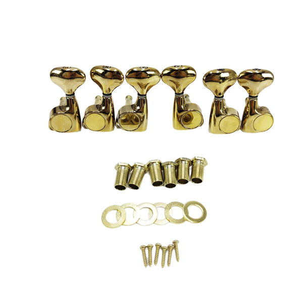 Tuners Machine Heads for Acoustic Electric Guitar Gold