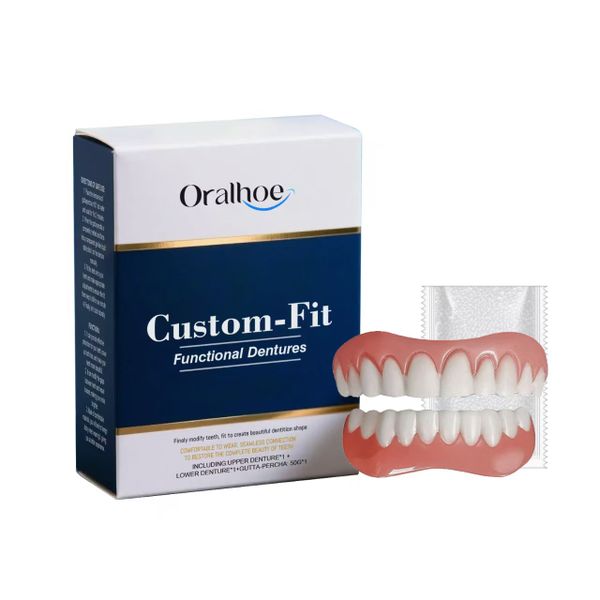 Denture and Decorative Denture Set: Natural Smile Enhances Aesthetics