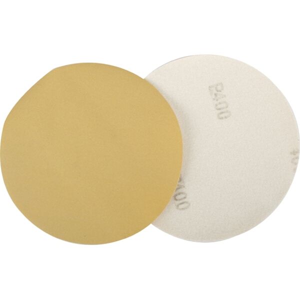 Tork Craft Gold Hook &amp; Loop Disc (50 Pieces) 400 Grit 150mm Without Hole