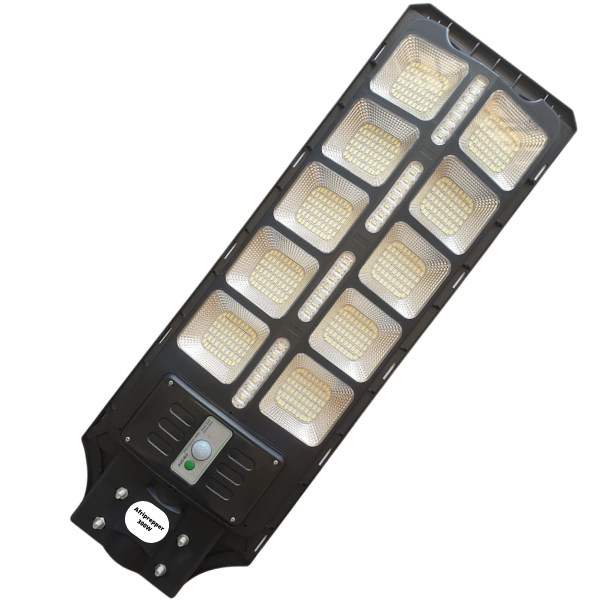 300W Solar Street Light with Motion Sensor and Remote