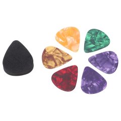 Pick Holder Set with 6Pcs Picks