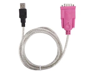 USB to RS232 Serial Converter Cable - 1.5m, USB 2.0, Windows/Linux