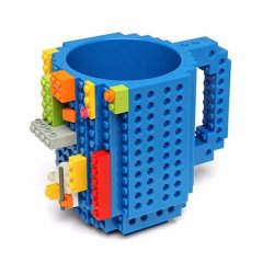 4akid Building Brick Mug - Blue
