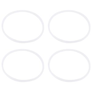 Gaskets Rubber Seal Ring For Magic Blender Flat/Cross 4 Pack