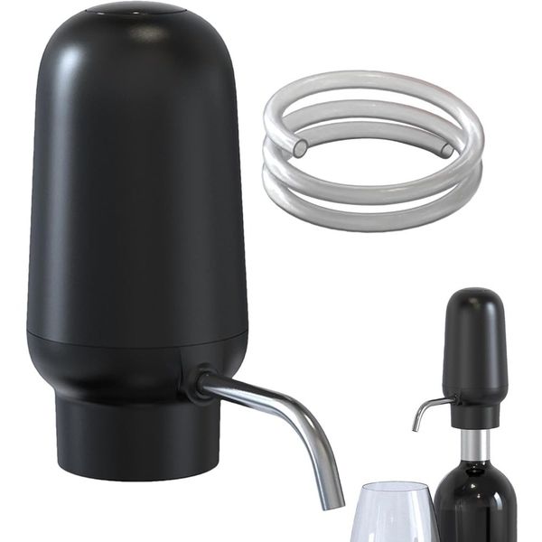 Electric Wine Pourer, Rechargeable Wine Aerator Wine Stoppers, Portable
