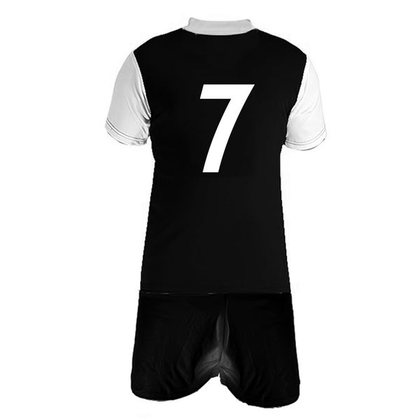 Bufftee Individual Soccer Kit - Number 7 Second Strikers Jersey &amp; Shorts