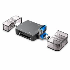 Universal USB-C OTG Card Reader Hub &amp; SD/TF Memory Card Reader &amp; USB Port