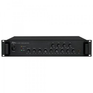 Aplus AP-4A60 Amplifier 60W 100V Pre Mixer Adjustable Volume 4 Zones