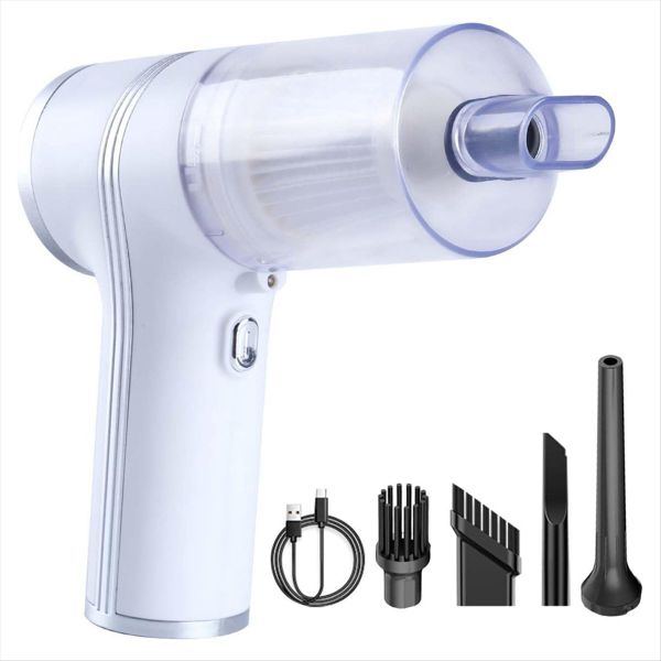 Car Vacuum Cleaner Lighting 9000Pa Handheld Compatible with Universal