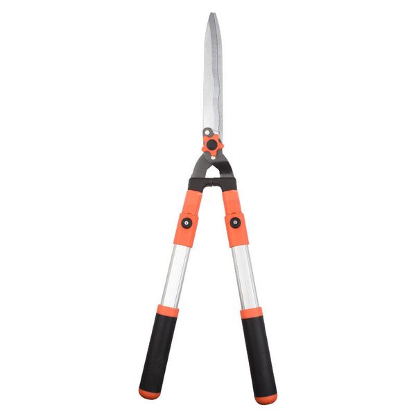 Telescopic Hedge Shear, Garden Greening Cutting Tool 200mm - Orange