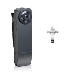 Mini Body Camera 1080P HD Wearable Body Cam,Works with IOS/Android