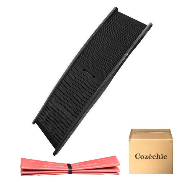 Cozéchic - Dog Ramp for Car Folding Pet Ramp for Dogs Non Slip Up to 40KG