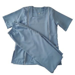 Powder Blue 2 Piece Staff/Domestic Uniform