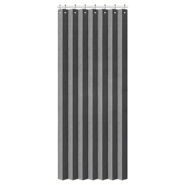 Decor Accordion Privacy Doorway Curtain Blinds with Rod - (No Drilling)