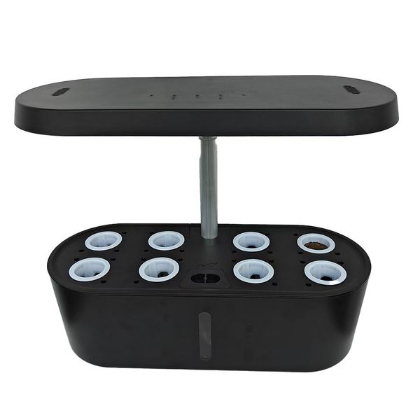 Hydroponic Mini Plant Growing Machine with LED Lights (8 pots)