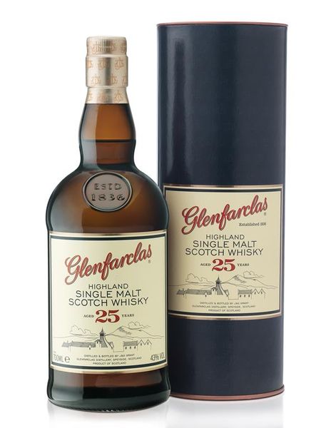 Glenfarclas - 25 Year Old Single Malt Scotch Whisky - 750ml