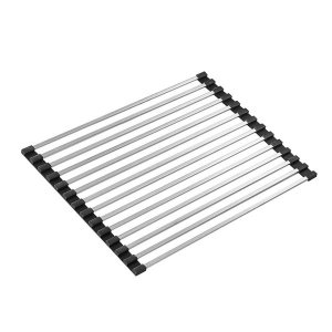 Stainless Steel Over the Sink Roll Up Drying Rack