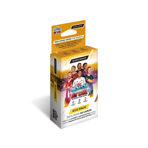 Topps Match Attax 2026 Eco Booster - Super Stacked Soccer Trading Cards