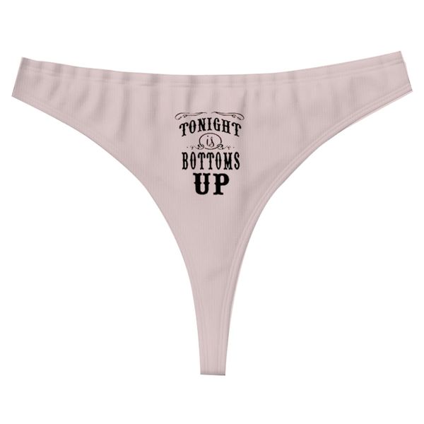 Women's Thong Panty Breathable Underwear Bikini Knickers Gift for Her Wife