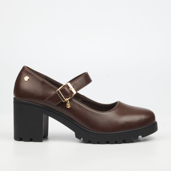 Miss Black Crave 8 Chocolate Women Faux Leather Shoes