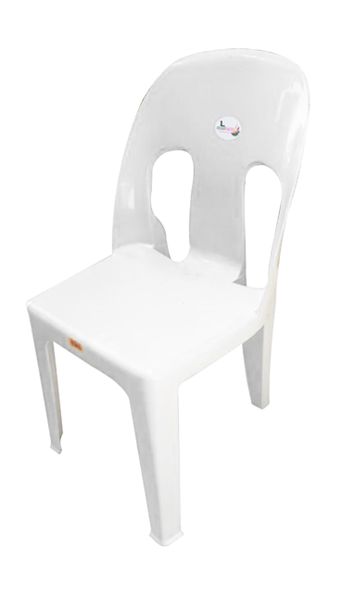 Durable Plastic Party Chair - White