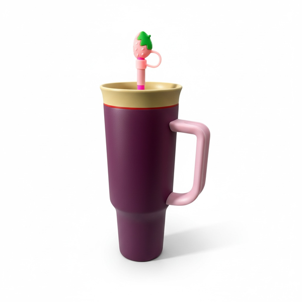 1.18L 2-in-1 Dual Sip Travel Tumbler - Orchid Pop