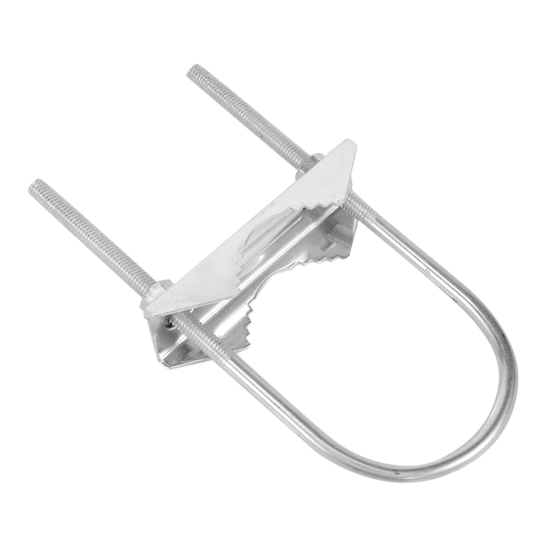 Antenna Mast Clamp V-Jaw Bracket U Bolts Pipe Mounting Hardware