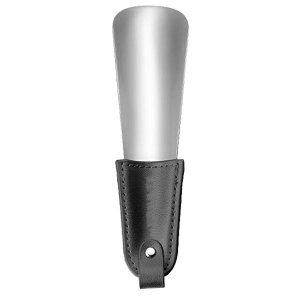 Stainless Steel Shoe Horn - Black