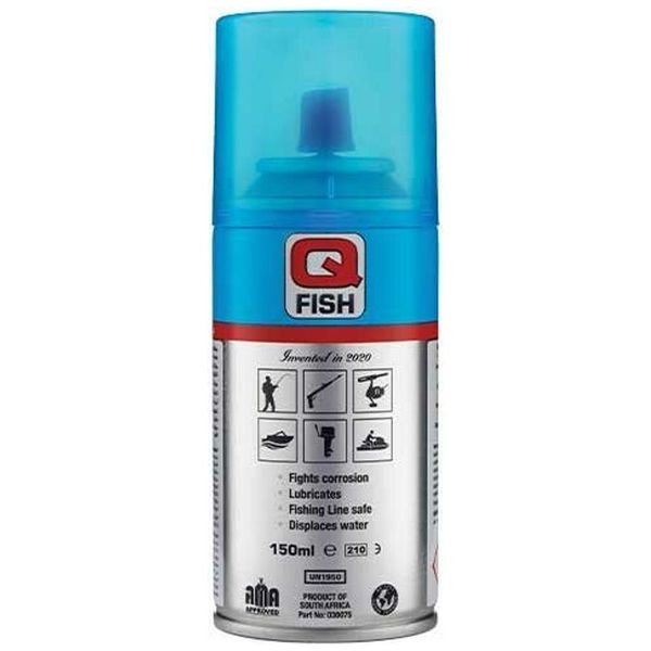 Q-Fish Plastic &amp; Nylon Safe Fishing Reel Oil 150ml